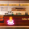 UV Coffee Cup Neon