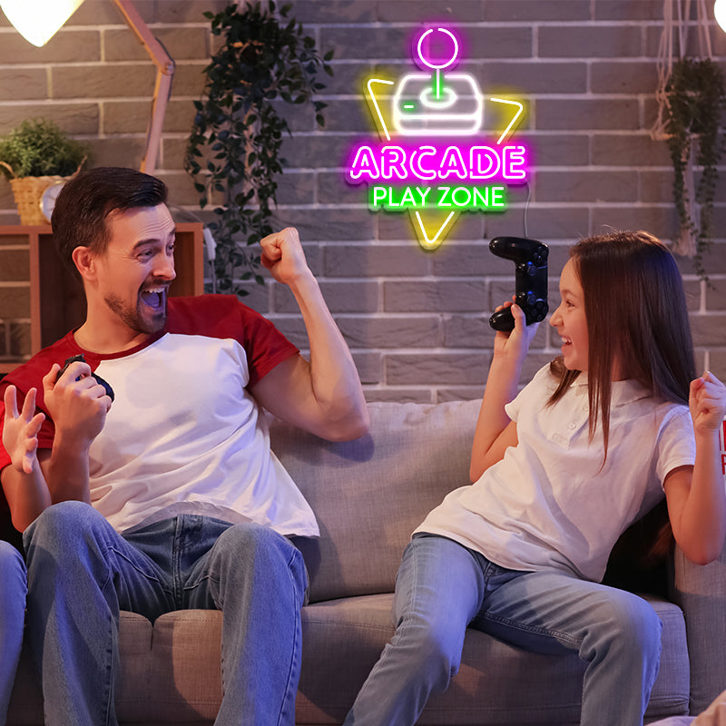 ARCADE Play zone neon art