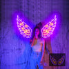 Neon Angel Wings Sign