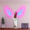 Neon Angel Wings Sign