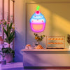 Cute Cupcake Neon