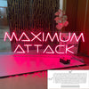 MAXIMUM   ATTACK Neon sign (Multi color)