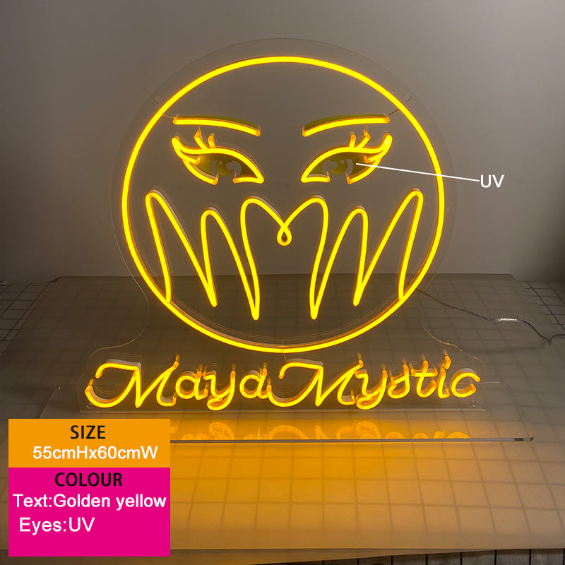 Customize own neon sign
