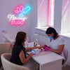 Creative Nail Studio Neon Light