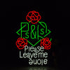 please leave me alone neon sign