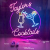 Personalized Cocktail Neon Sign