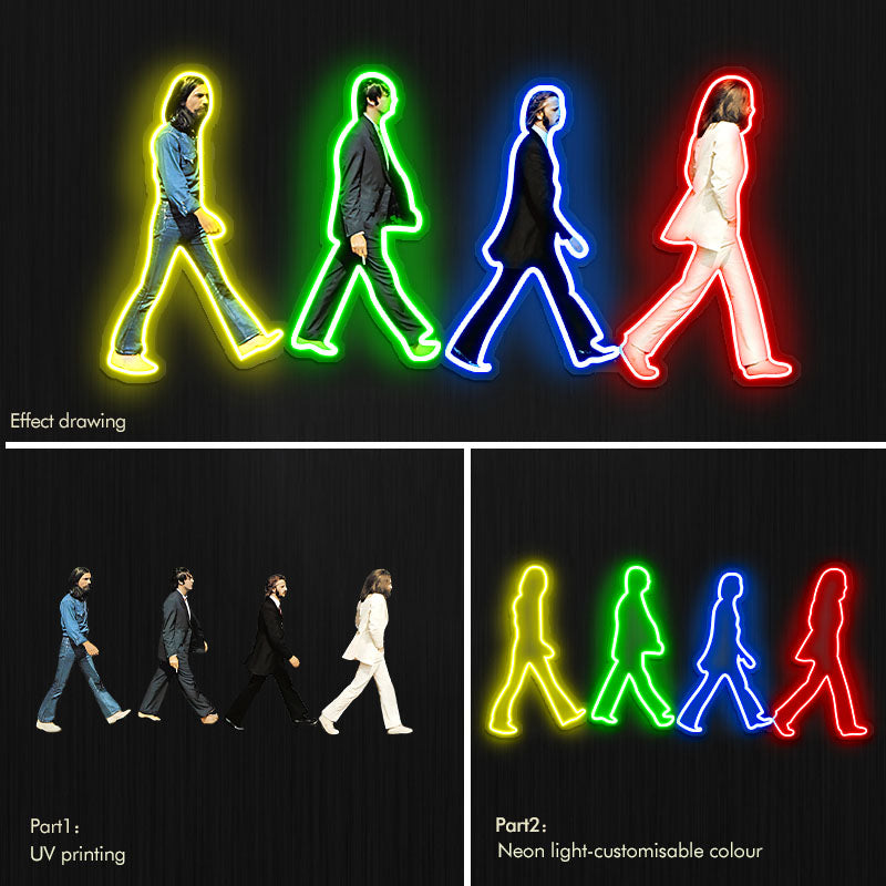 The Beatles Abbey Road  Neon