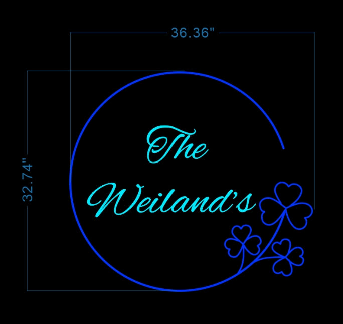 Personalized LOGO neon for  Advertising store