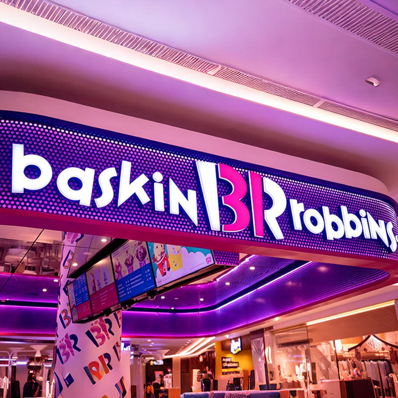 Custom Front and backlit letter signage
