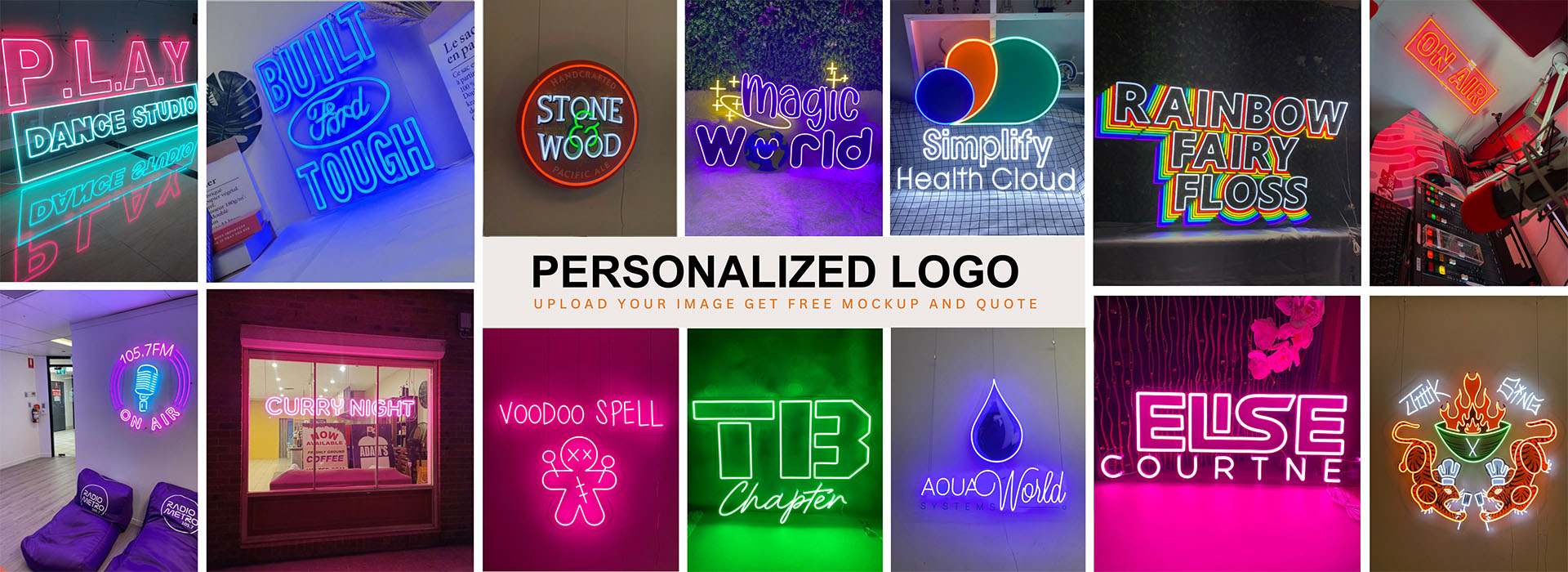 Custom Neon Signs & Lights | LED Neon Sign Shop | Neon Wall Signs