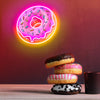 UV printing doughnut neon art