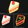 Cake neon lights