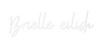 Custom neon Online by yourself Brielle eilish