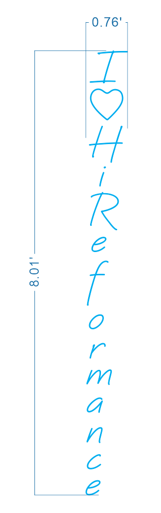 Neon light customized