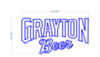 Custom neon sign