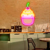 Cute Cupcake Neon