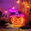 pumpkin Neon lights - neonpartys