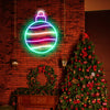 Candy Christmas neon lights - neonpartys
