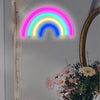 Rainbow neon sign for sale - neonpartys