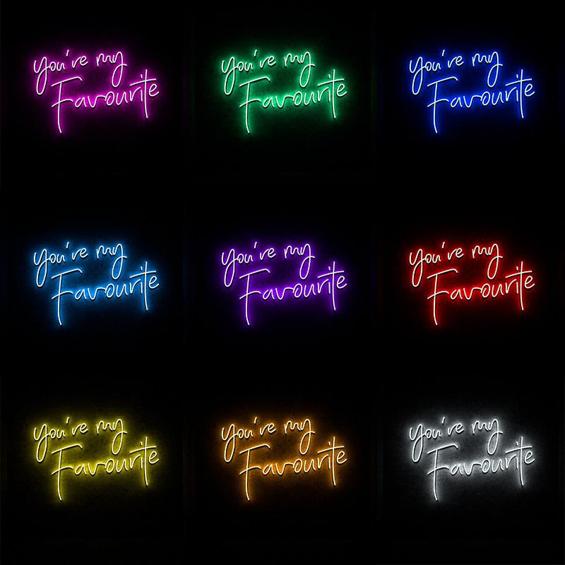You Are My Favorite led sign for sale - neonpartys