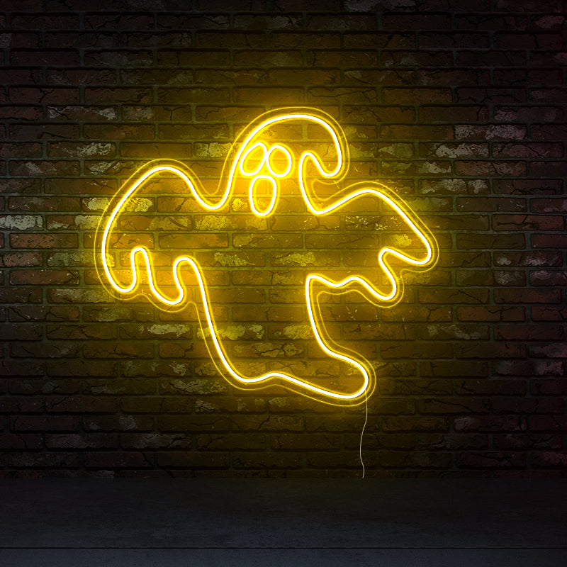 Halloween horrible ghost neon light - neonpartys