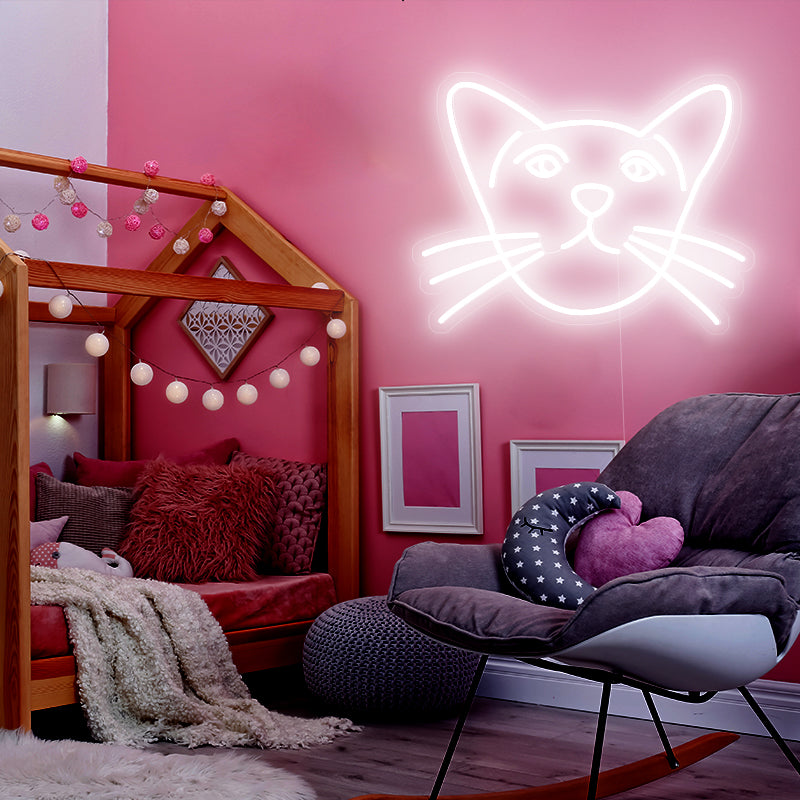 Neon Sign Cat - neonpartys