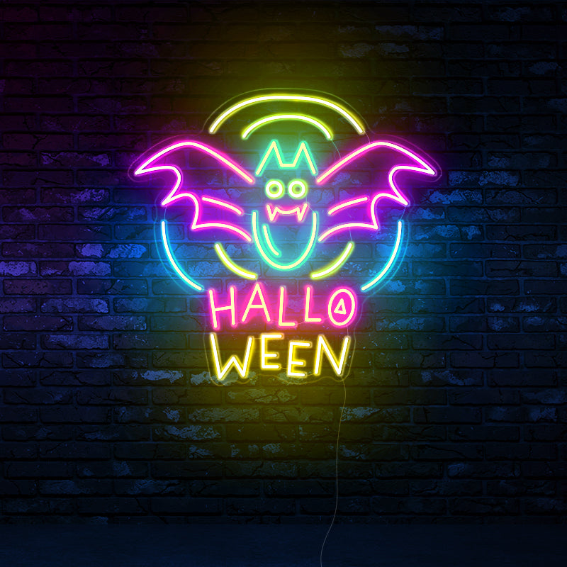 Hello ween Neon lights - neonpartys