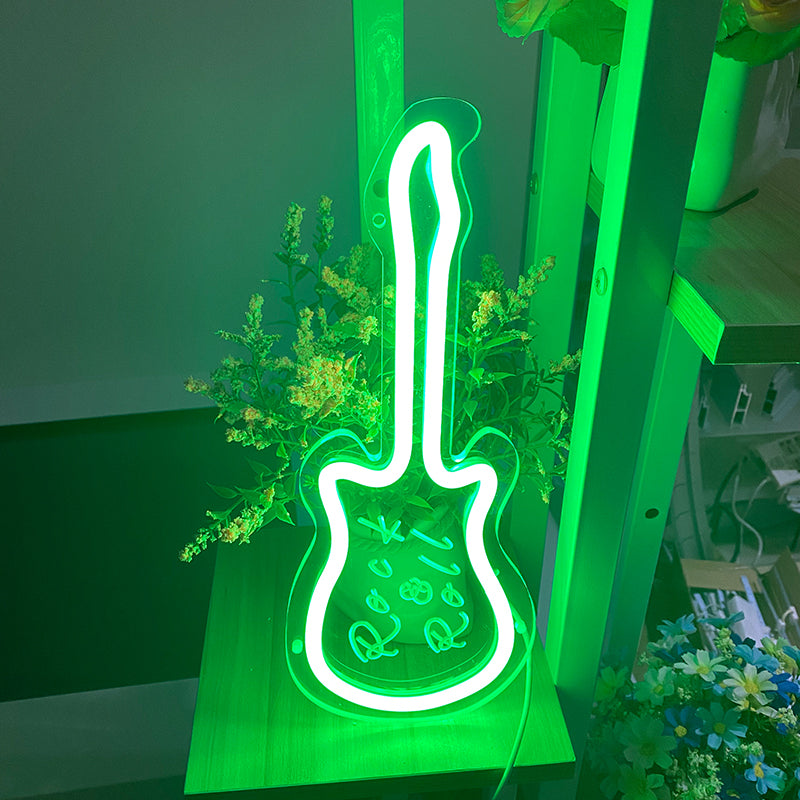 Guitar Neon lights
