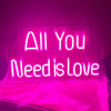 All you need is love neon sign - neonpartys
