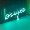Boujee neon lights