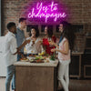 Yes to Champagne neon sign - neonpartys