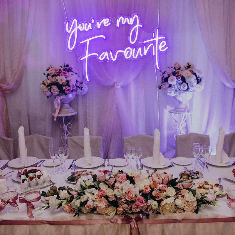 You Are My Favorite led sign for sale - neonpartys
