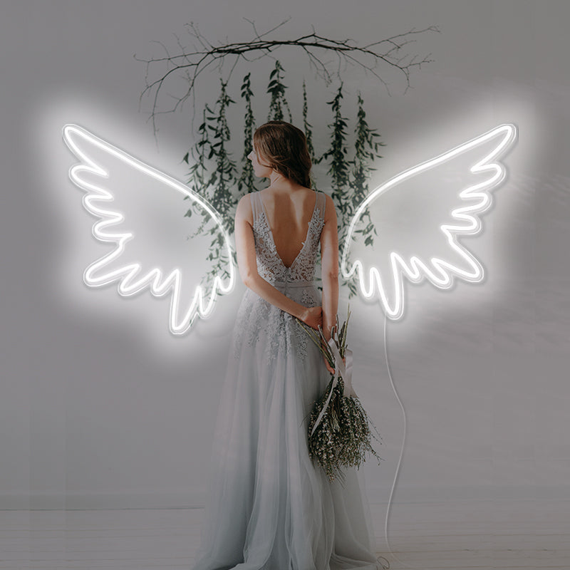 Angelic Wings Neon Sign
