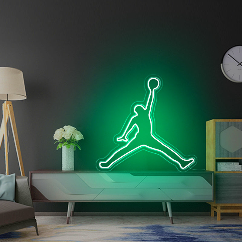Basketball Legend jordan model neon signs