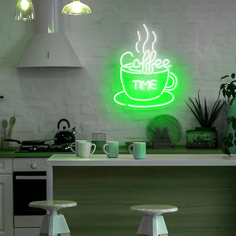 Coffee Time Neon Sign