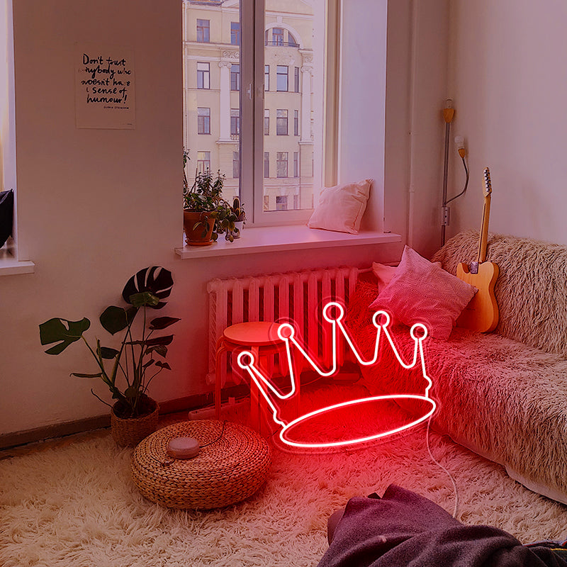 Cool Crown Neon Sign Creative Gifts