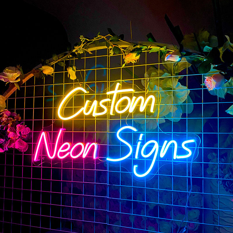 Custom Neon signs - neonpartys