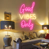 Good Vibes Only Neon Sign - neonpartys