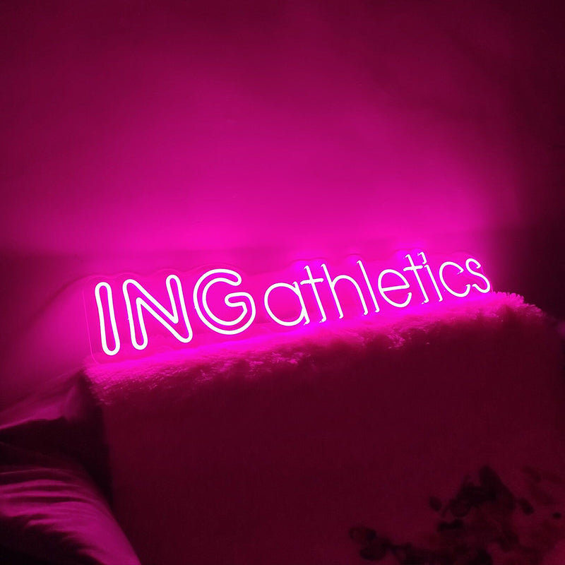 ING athletics neon lights - neonpartys