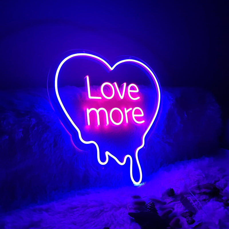 Love more neon light - neonpartys