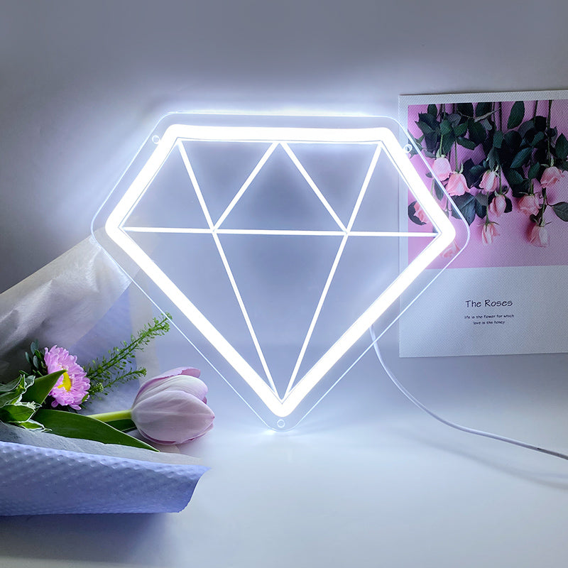 Glisten Cool Diamond Neon Lights