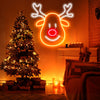 Christmas fawn/Deer neon wall art - neonpartys