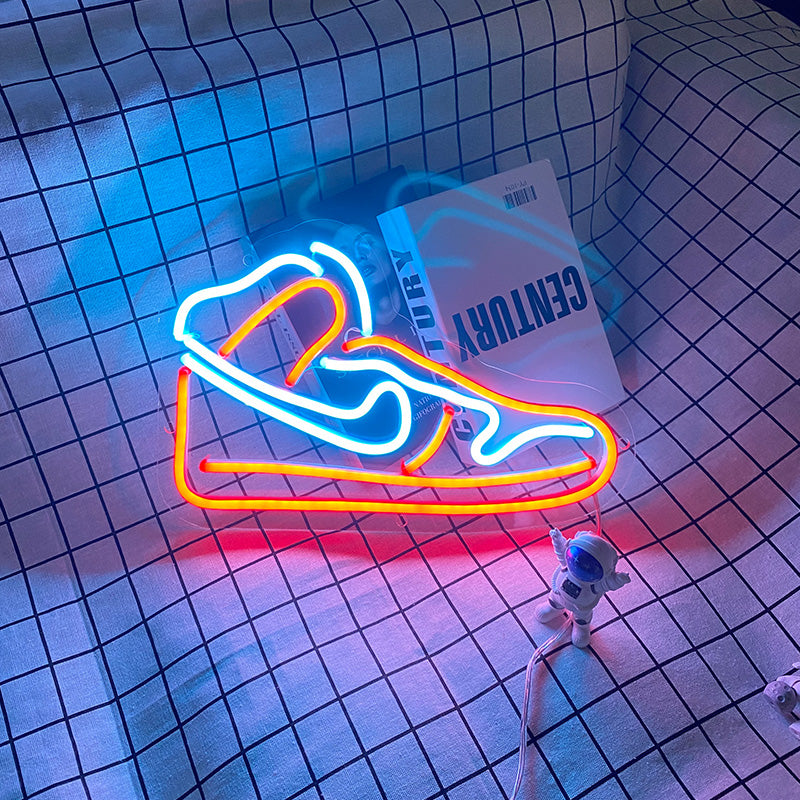 Nike shoes personalized glow neon light