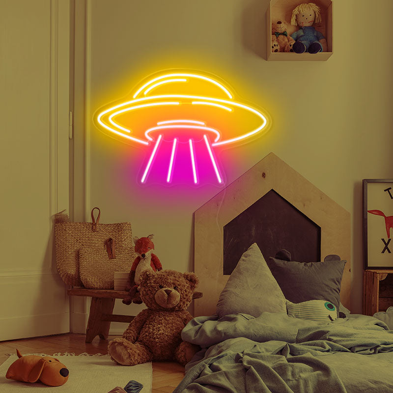 Cool UFO Neon Sign