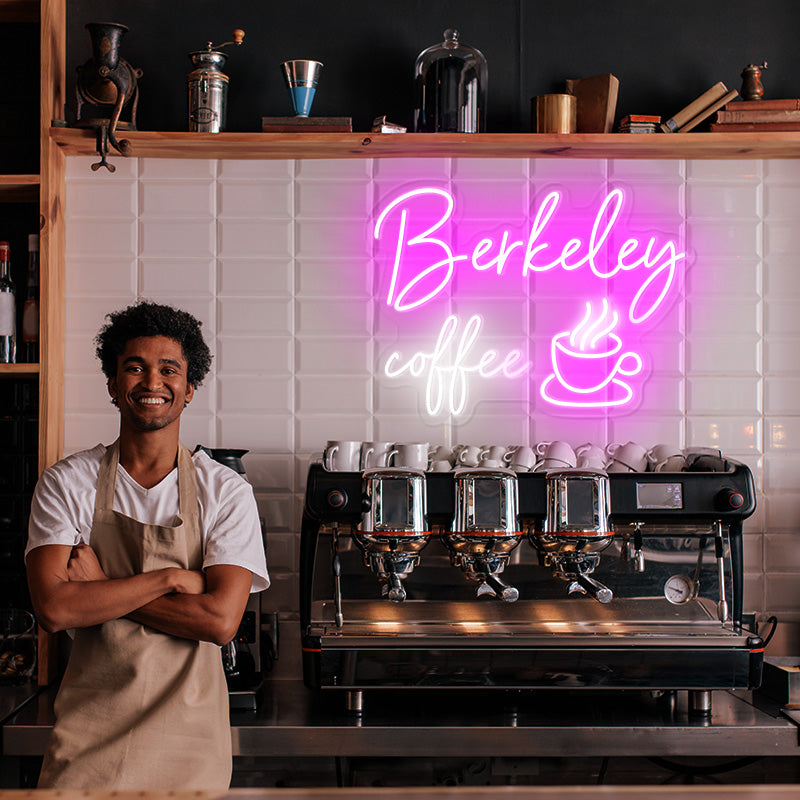 Personalized Name Neon Coffee Signs