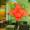 Colourful Roses LED Neon Sign