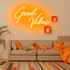 Good Vibes Neon Wall Art