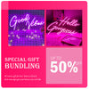 Good Vibes & Hello Gorgeous Neon Gift Bundle
