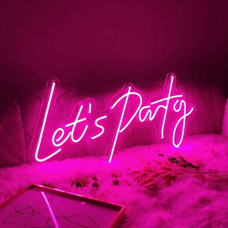 Let's Party neon light - neonpartys
