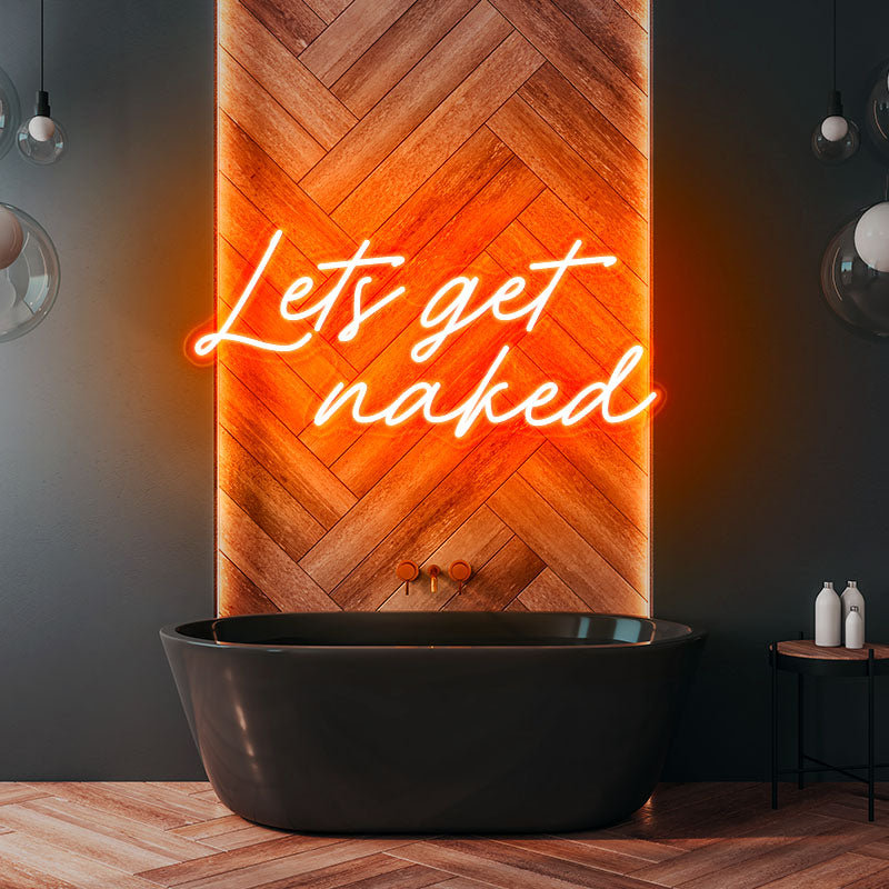 Let's get naked wall decor